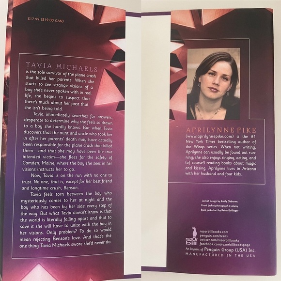 Earth Bound by Aprilynne Pike Hardcover Mystery, Supernatural Fiction Book - Picture 7 of 11